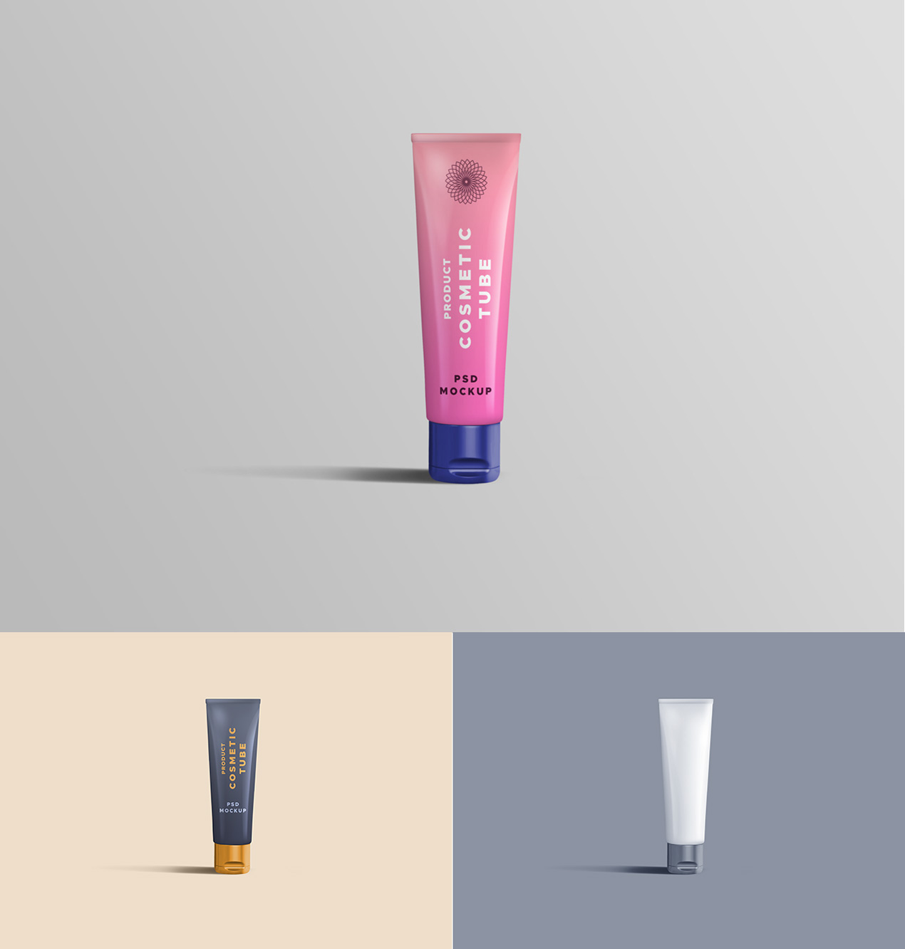 Cosmetic Tube PSD Mockup