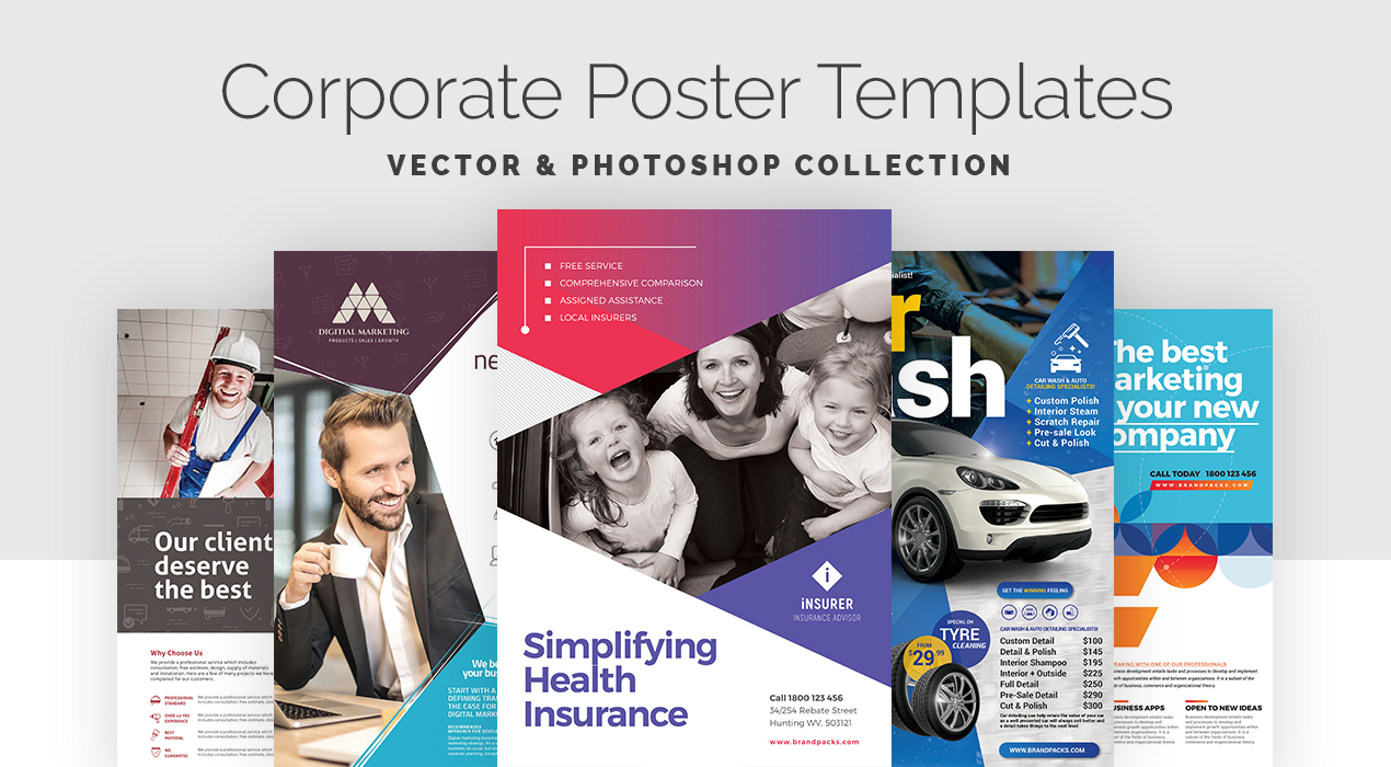 Corporate Poster Flyer Templates