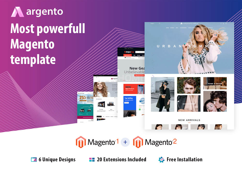 Argento - Magento Theme