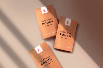 Paper Pouch Packaging Mockups