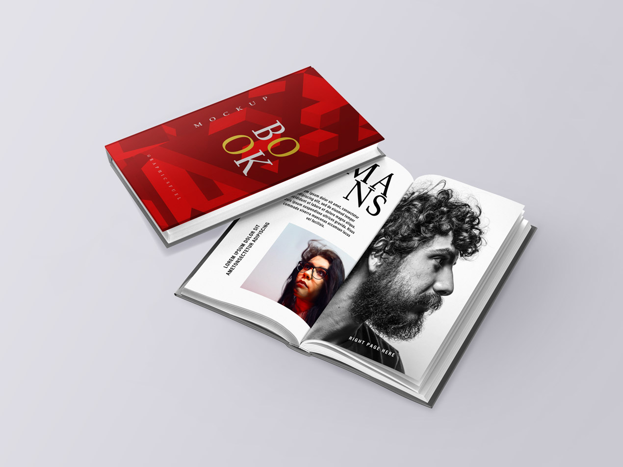 Book Mockup PSD