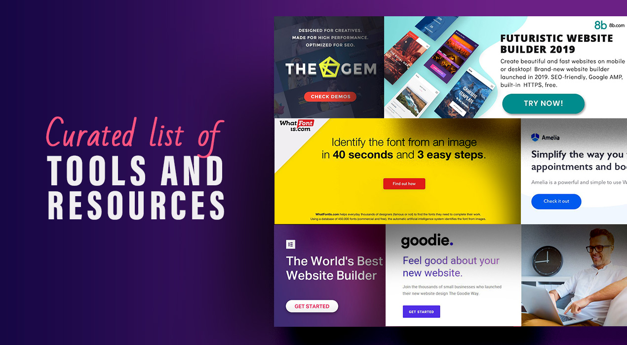 No idea what tools to choose? This curated list of top tools and resources will help!