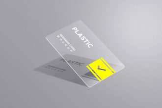 Plastic Business Card Mockups