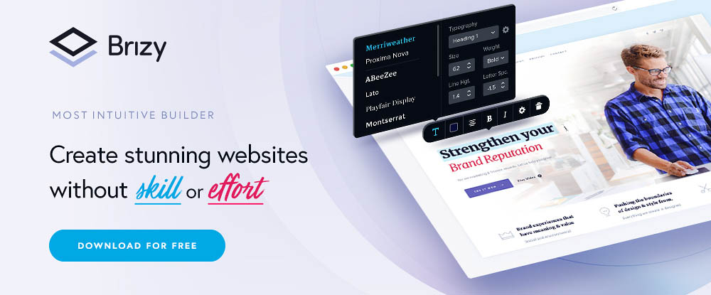 Brizy WP Website Builder