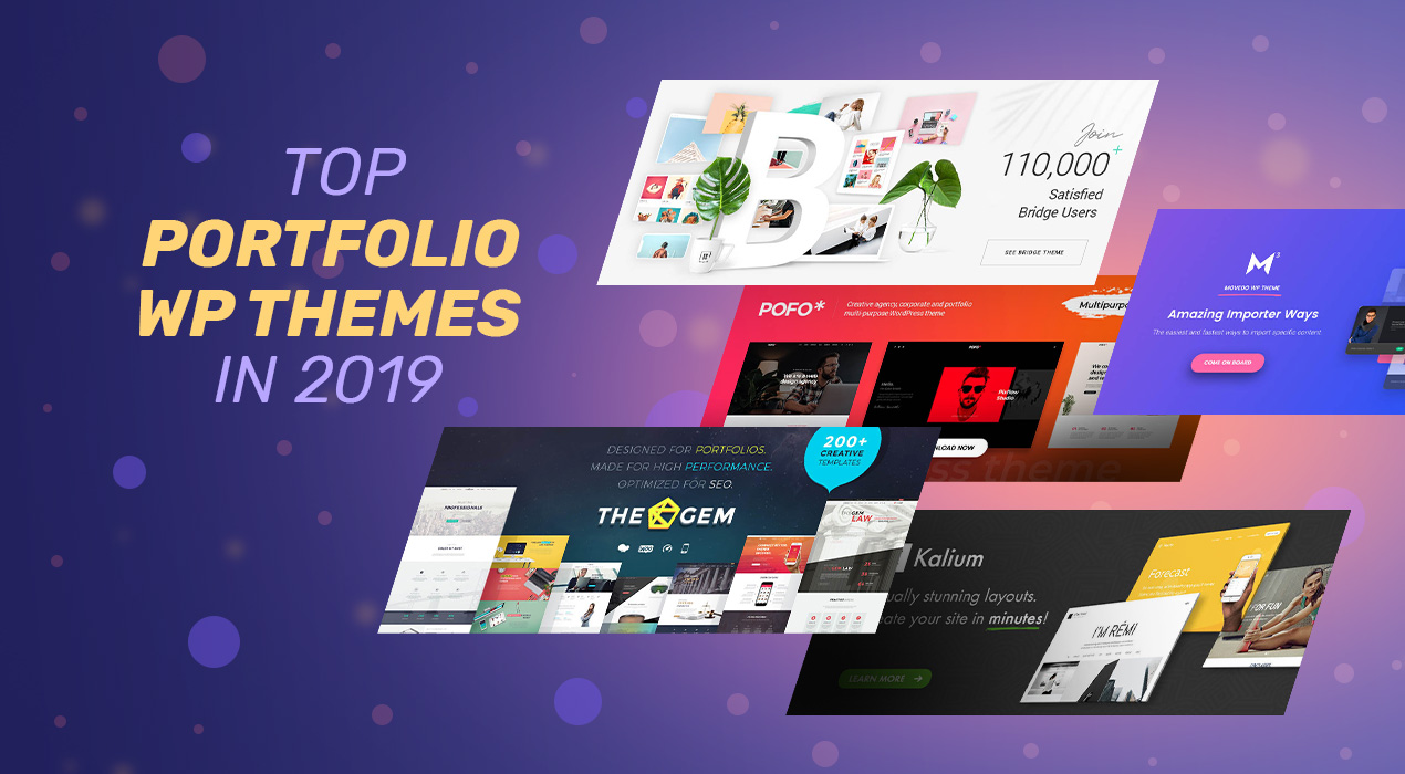 Must see: Top Portfolio WordPress Themes in 2019