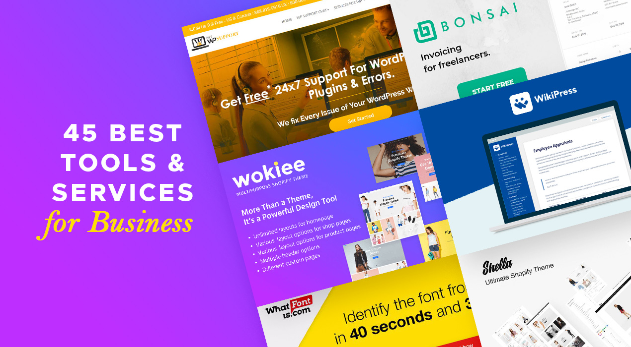 Use The Best Tools For Your Business – We Reviewed 45 Tools