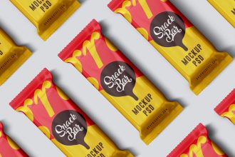 Snack Bar PSD Mockups