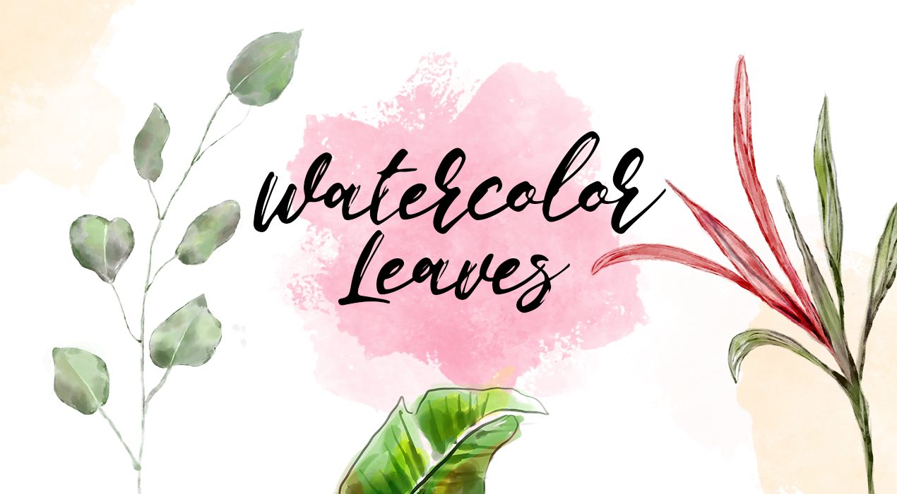 Watercolor Leaves