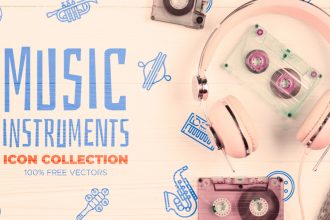 Free Music Instruments Icons