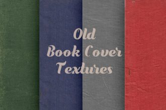 Old Cloth Book Cover Textures