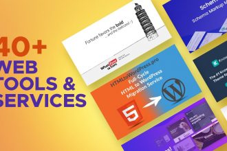 40+ Web Tools & Services