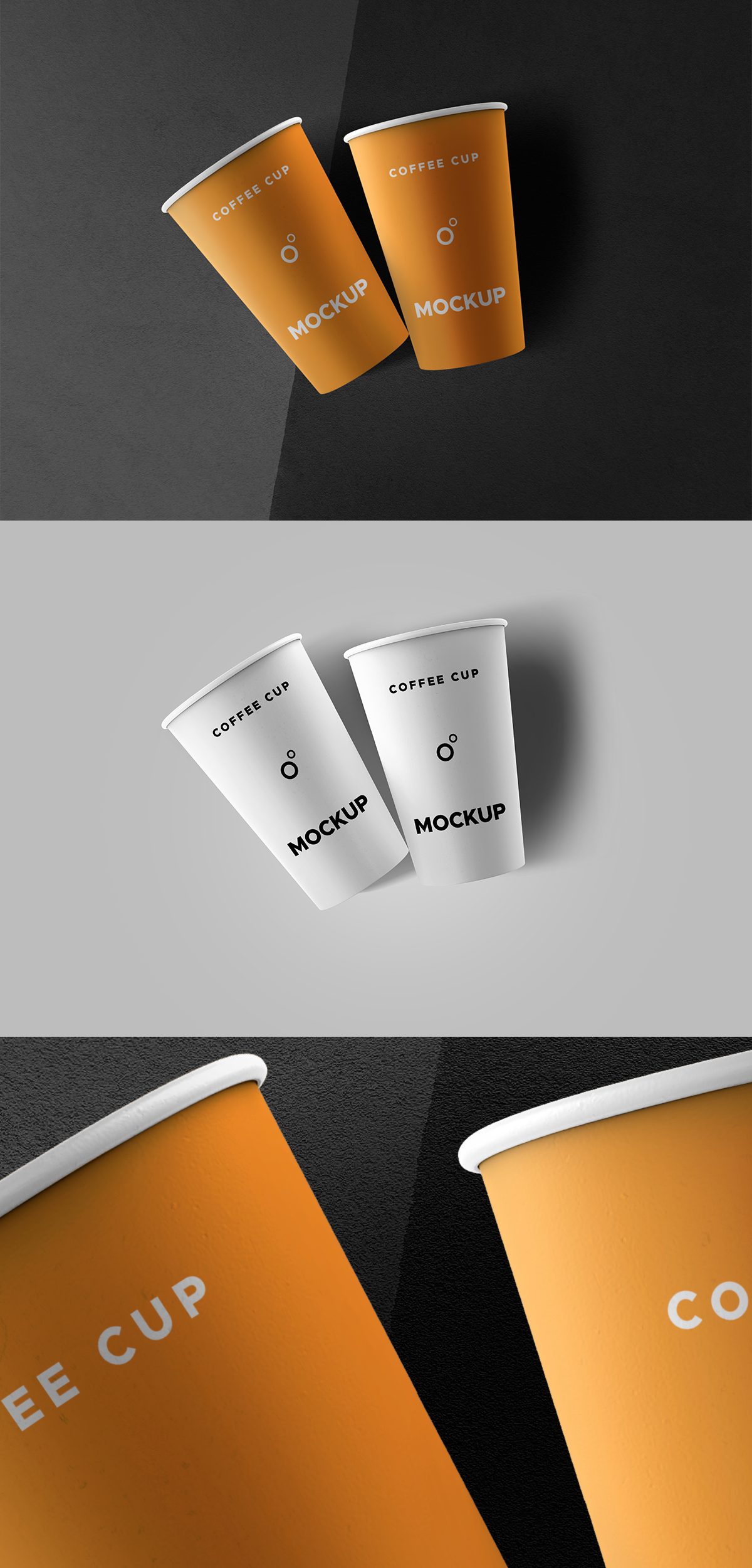 Coffee Cups Mockup