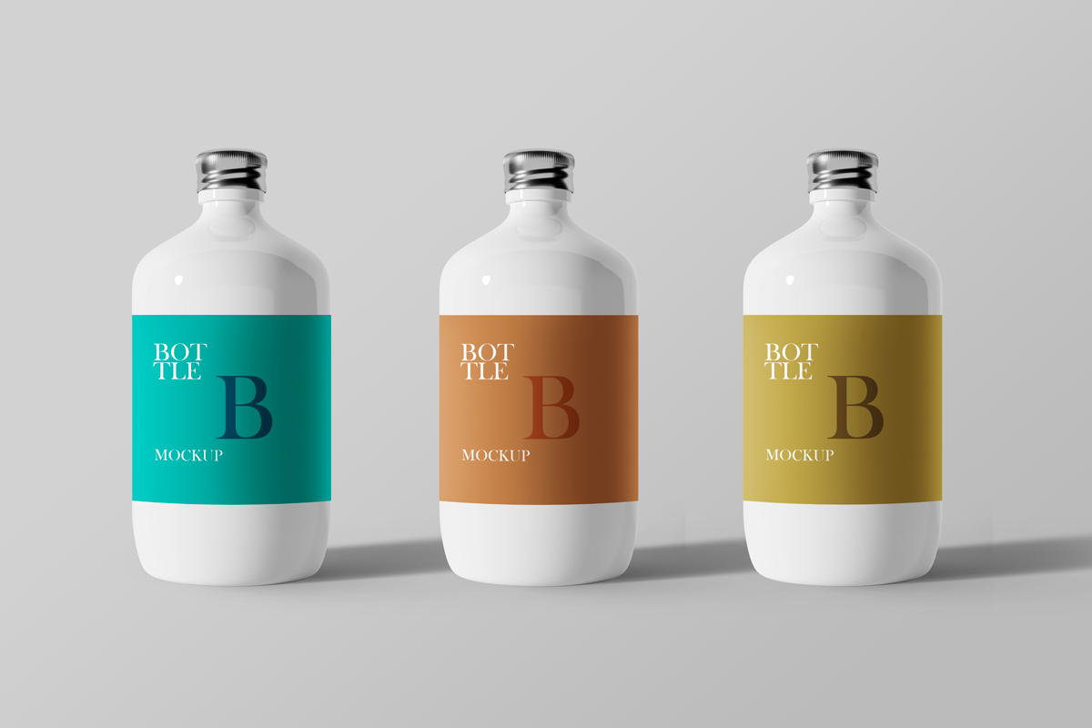 Bottle PSD Mockups