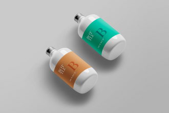 Bottle PSD Mockup Templates