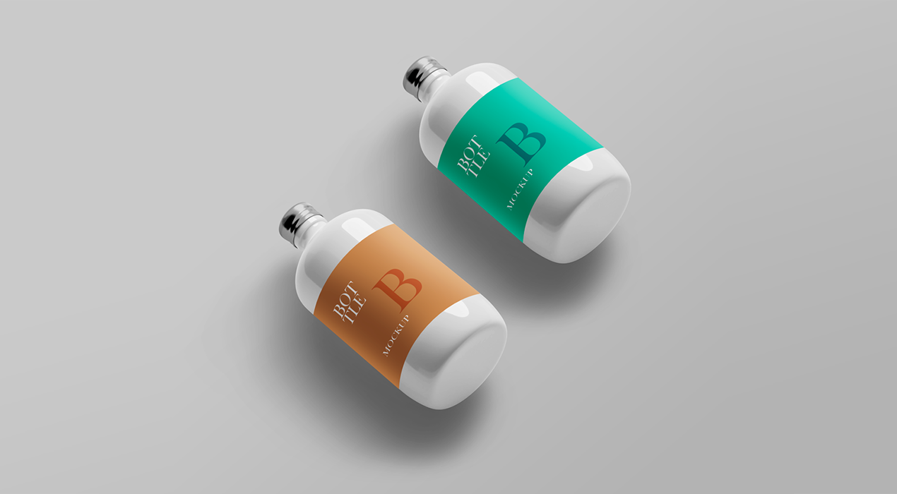 Bottle PSD Mockup Templates