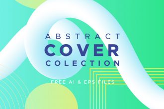 Vector Abstract Cover Collection