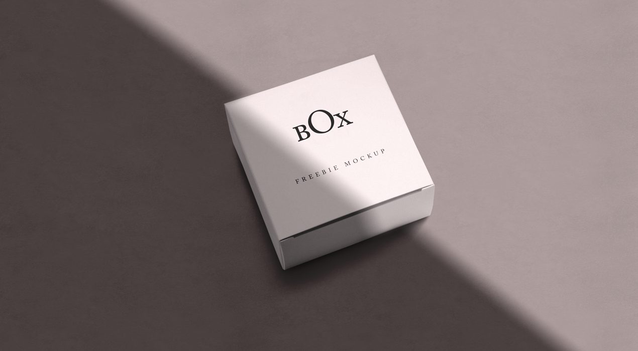 Square Box Mockups