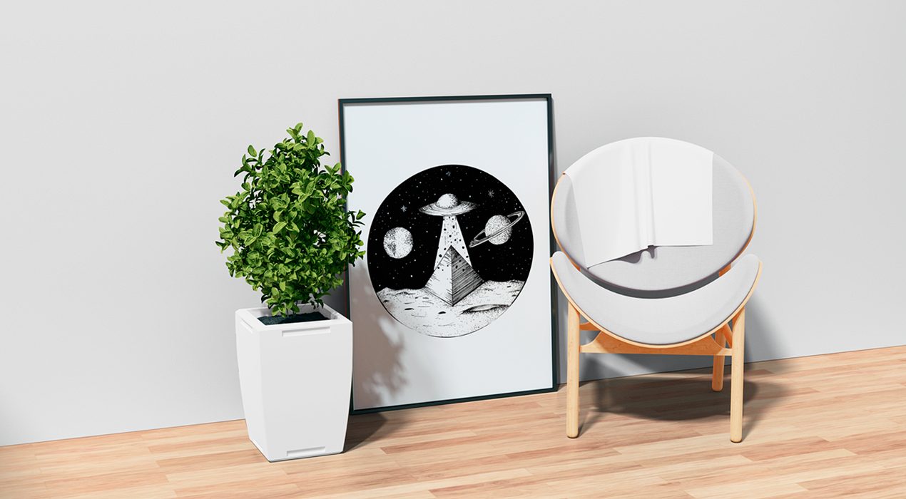 Photo Frame Mockup Scenes