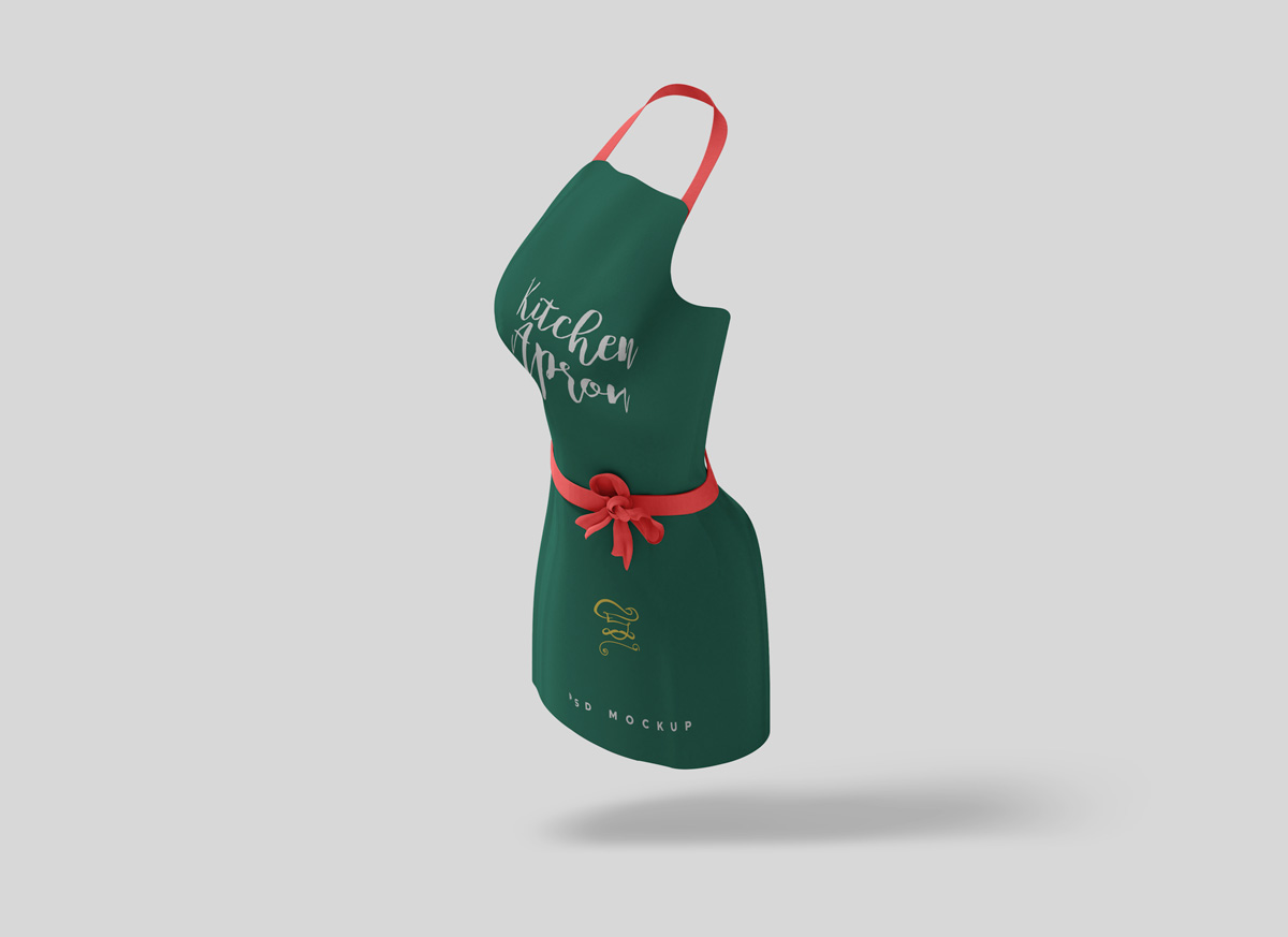 PSD Kitchen Apron Mockup