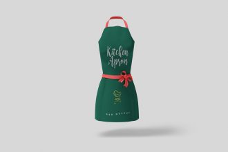 PSD Kitchen Apron Mockup