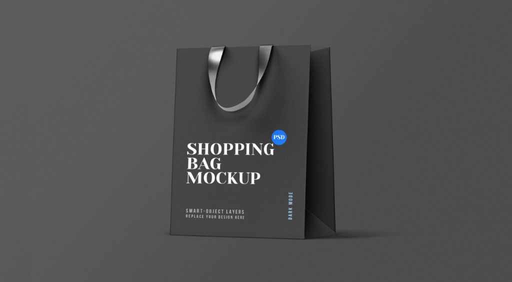 Shopping Bag Mockup PSD