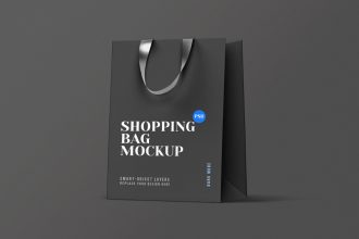 Shopping Bag Mockup PSD